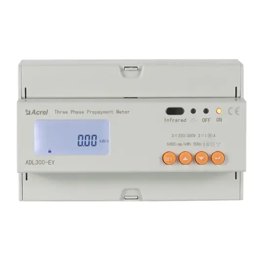 3 phase prepaid electricity meters